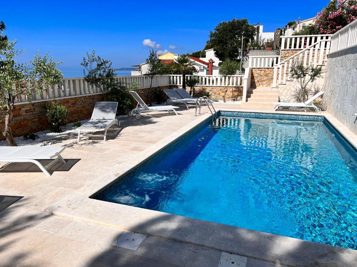 Luxury Beachfront Villa Carlisa Čiovo المظهر الخارجي الصورة
