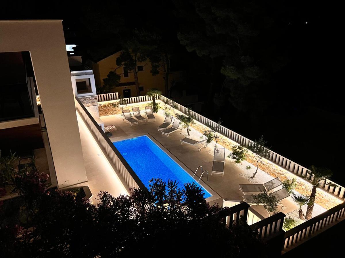 Luxury Beachfront Villa Carlisa Čiovo المظهر الخارجي الصورة