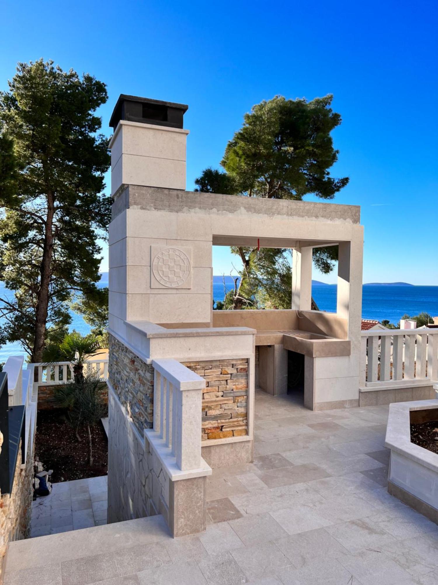 Luxury Beachfront Villa Carlisa Čiovo المظهر الخارجي الصورة