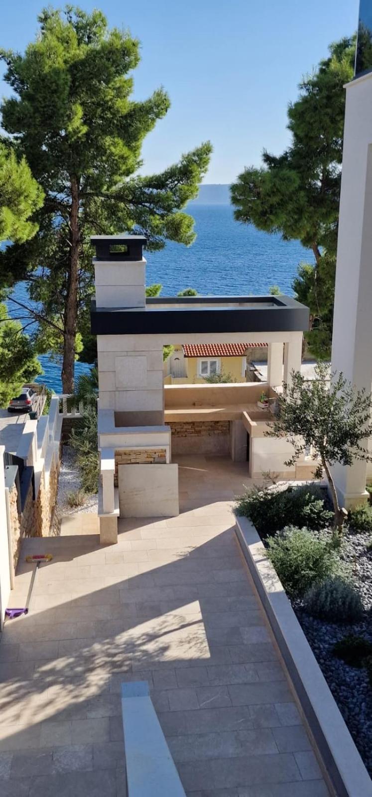 Luxury Beachfront Villa Carlisa Čiovo المظهر الخارجي الصورة