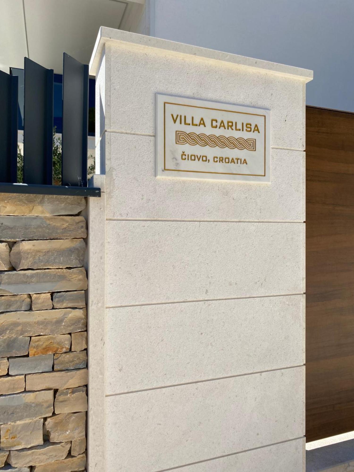 Luxury Beachfront Villa Carlisa Čiovo المظهر الخارجي الصورة