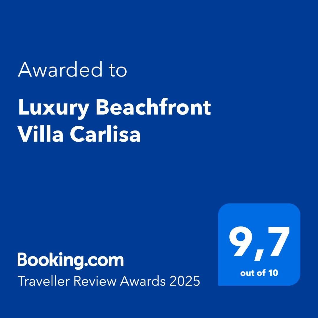 Luxury Beachfront Villa Carlisa Čiovo المظهر الخارجي الصورة